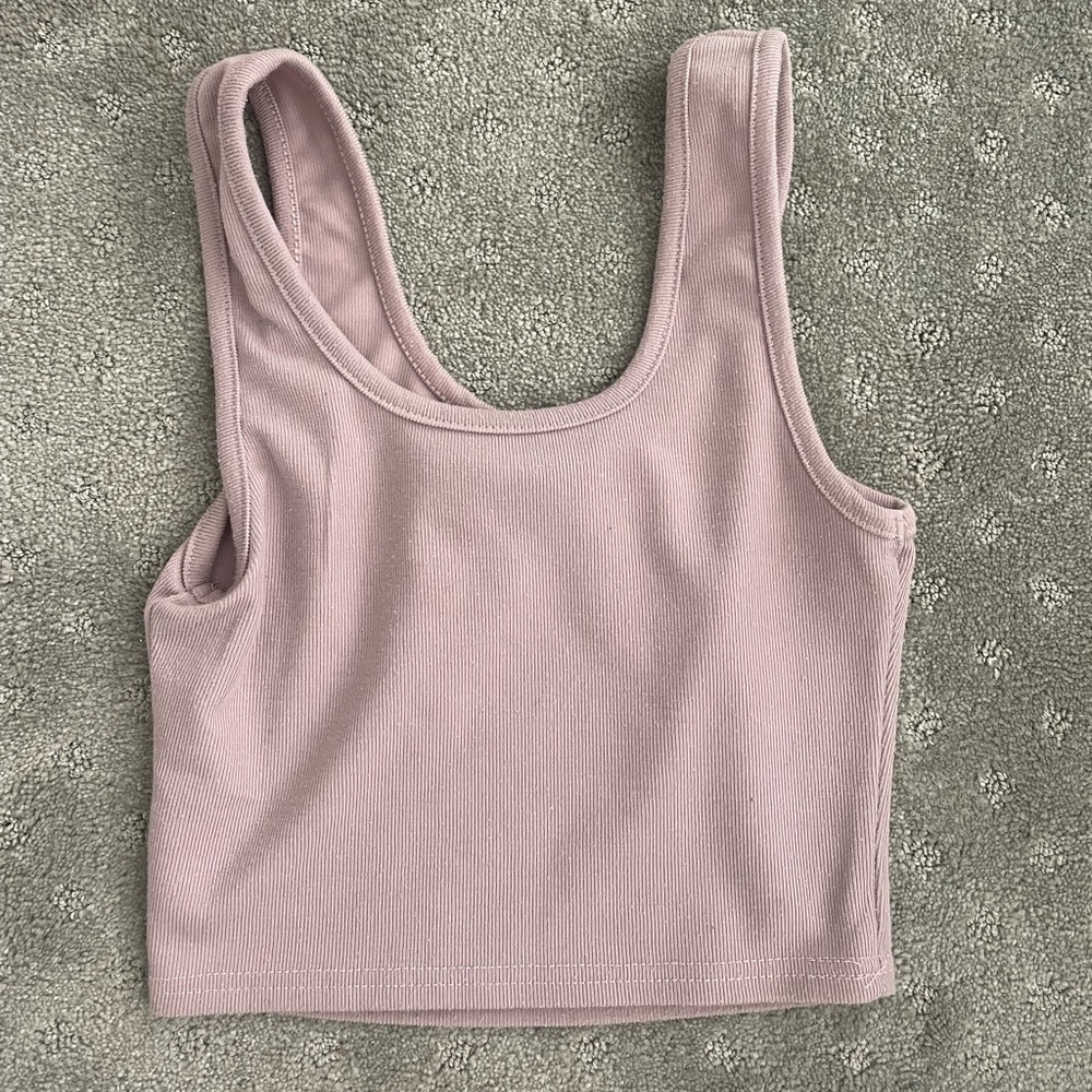 Cropped tank top